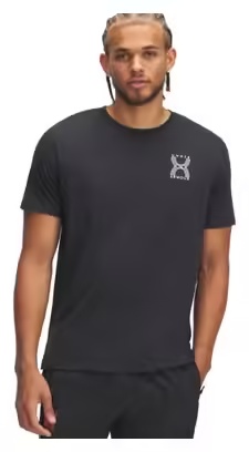 Under Armour Run 96 Black Men's short sleeve jersey