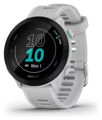 Garmin Forerunner 55 GPS Watch White
