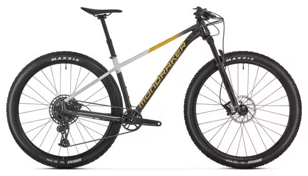 Mondraker Chrono DC RR Hardtail 29'' MTB Sram SX\/GX Eagle 12S Black White Orange 2025