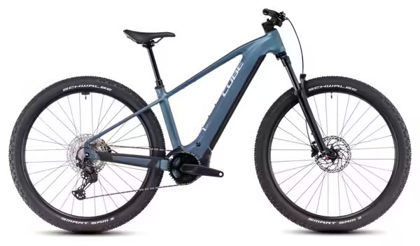 Cube Reaction Hybrid Pro 600 Electric Hardtail MTB Shimano Deore\/Deore XT 12S 600 Wh 29'' Smaragd Blue Green 2025