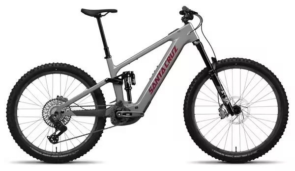 Santa Cruz Vala Carbon C Full-Suspension Electric MTB Sram GX AXS 12S MX (29\/27.5'') Grey