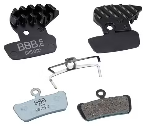 Pair of BBB DiscStop Coolfin Organic Pads for Sram Guide\/Avid Trail