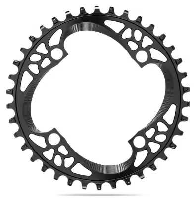 AbsoluteBlack Round 1X 104 BCD Premium Chainring 12 S Black