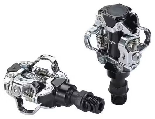 BBB TouchMount Pedals Grey \/ Black