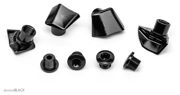 AbsoluteBlack Screw Covers Set for Shimano Dura-Ace 9100 Black