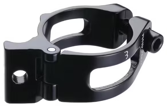 BBB ShiftFix 34.9mm Black Derailleur Clamp