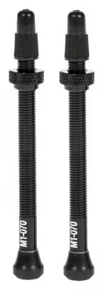 Pair of Fulcrum Tubeless Presta Valves Black
