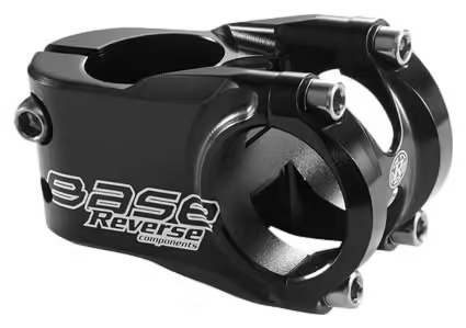 Reverse Base stem 31.8 mm Black Gloss