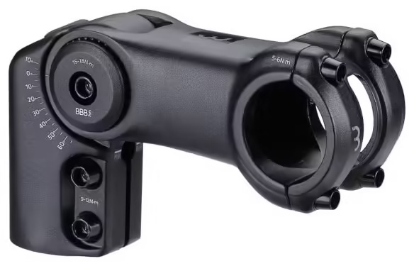 Adjustable stem BBB HighFix OS 31.8 mm Black